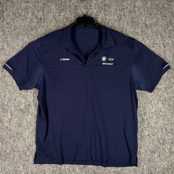 BMW Mini Cooper Employee Polo XL Mens Oobe Uniform Shirt Rugby‎ Short-sleeve #5 - Picture 1 of 9